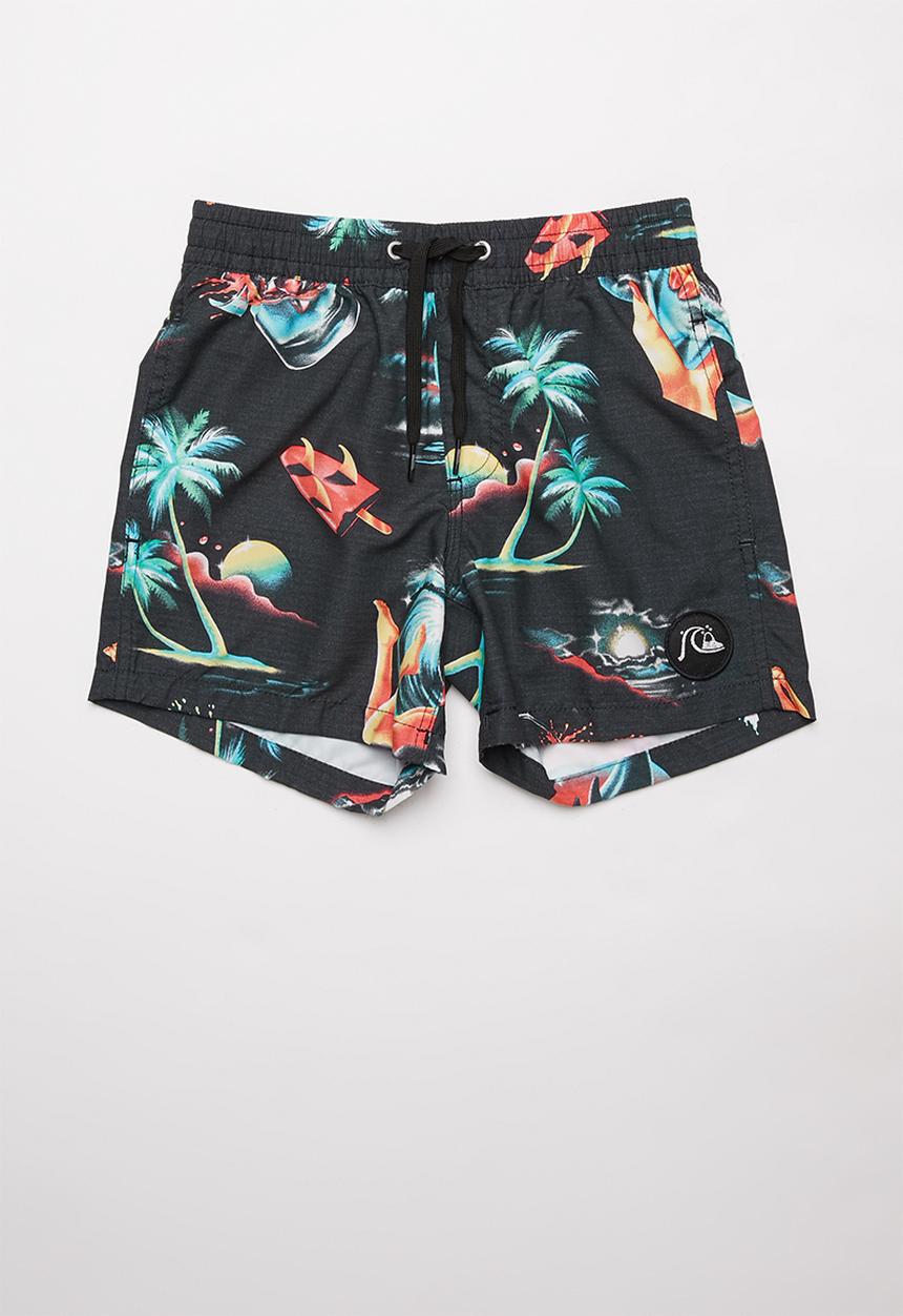 Quiksilver - Sun damage volley youth 14nb - multi 