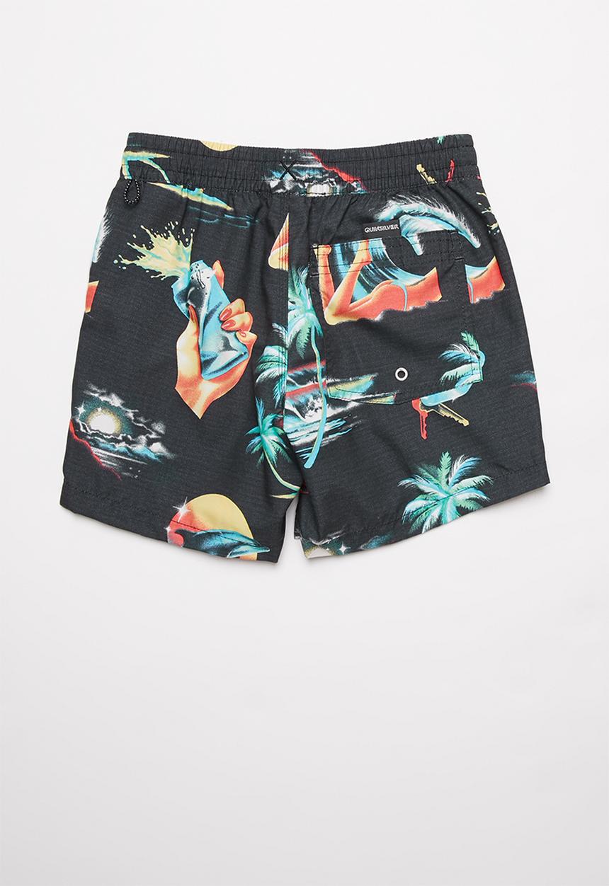 Quiksilver - Sun damage volley youth 14nb - multi 
