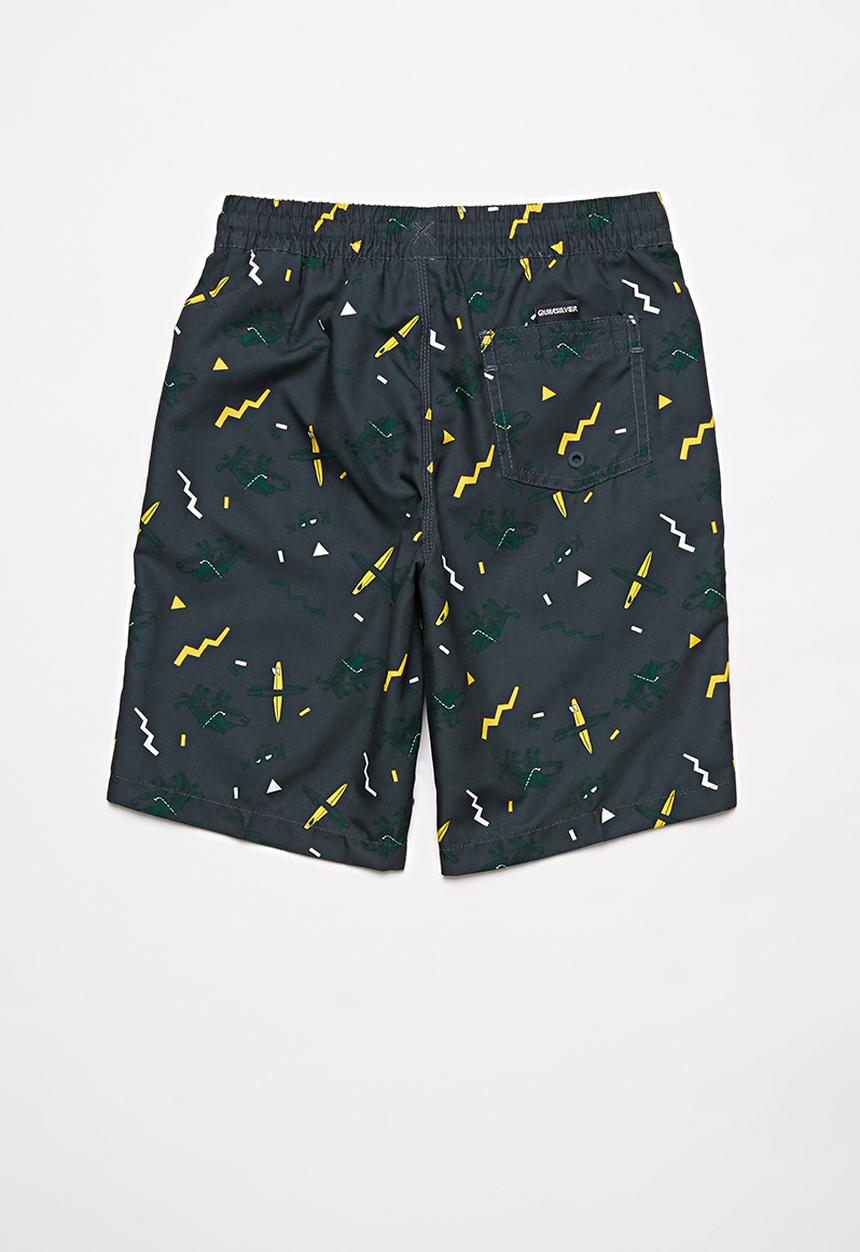 Quiksilver - Flip snacking volley boy 14 - charcoal