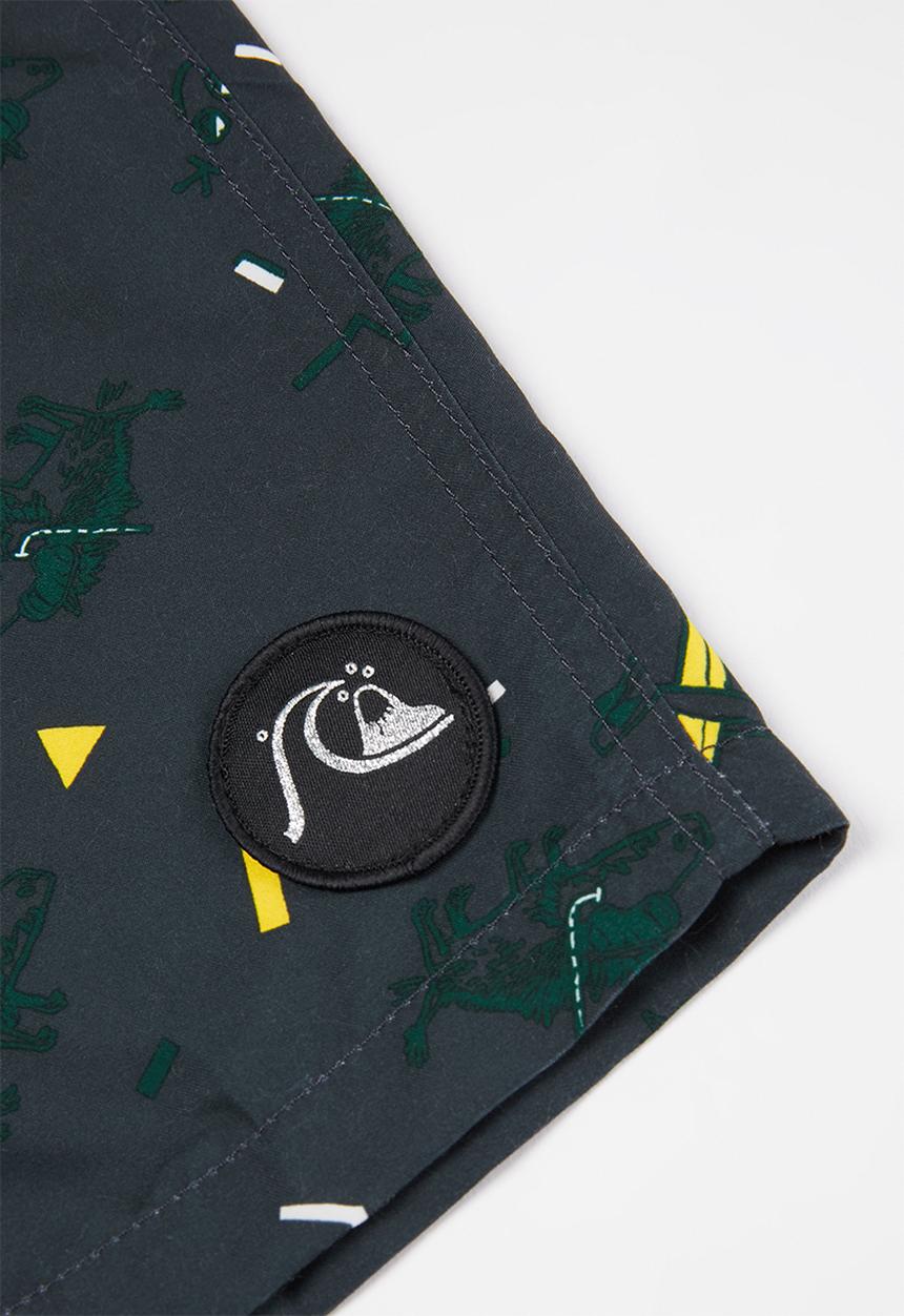 Quiksilver - Flip snacking volley boy 14 - charcoal