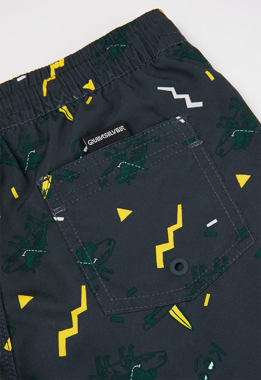 Quiksilver - Flip snacking volley boy 14 - charcoal