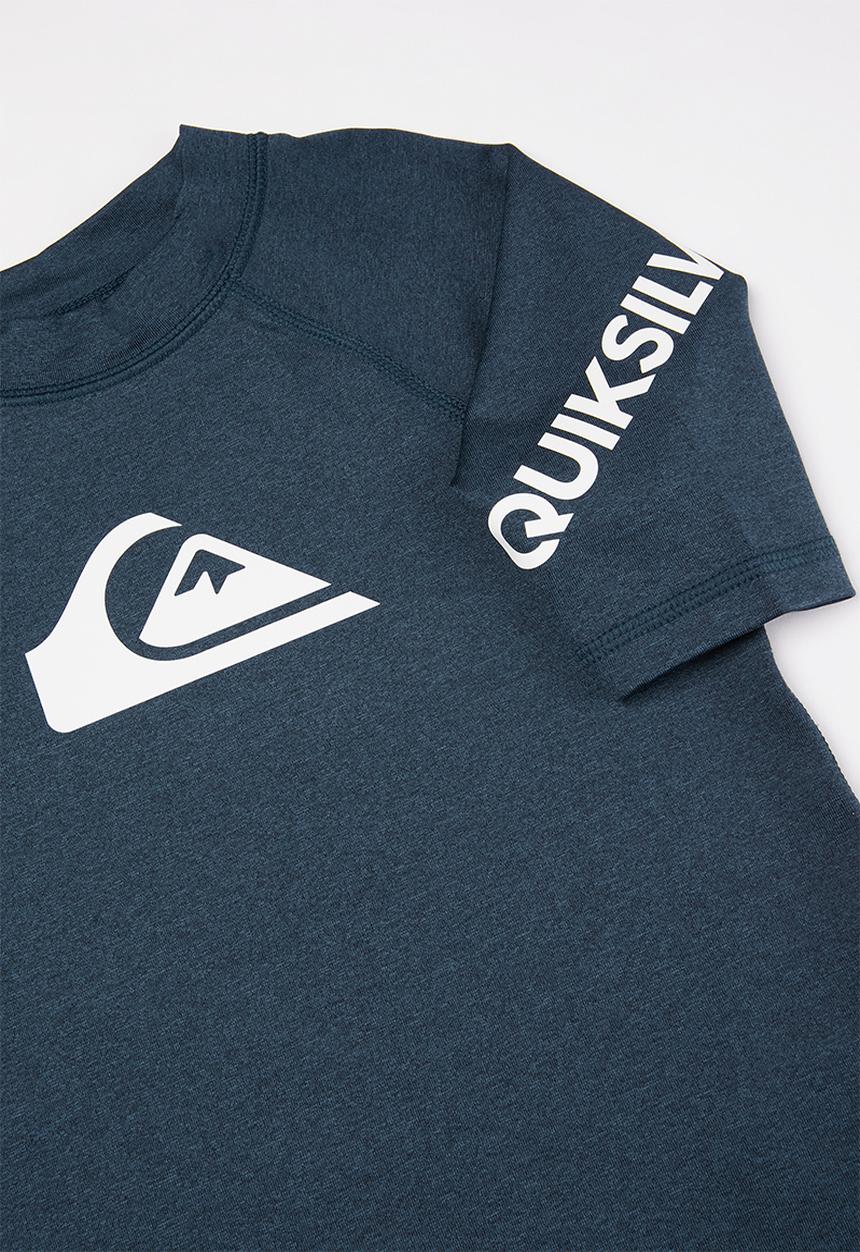 Quiksilver - All time short sleeve rash vest - navy