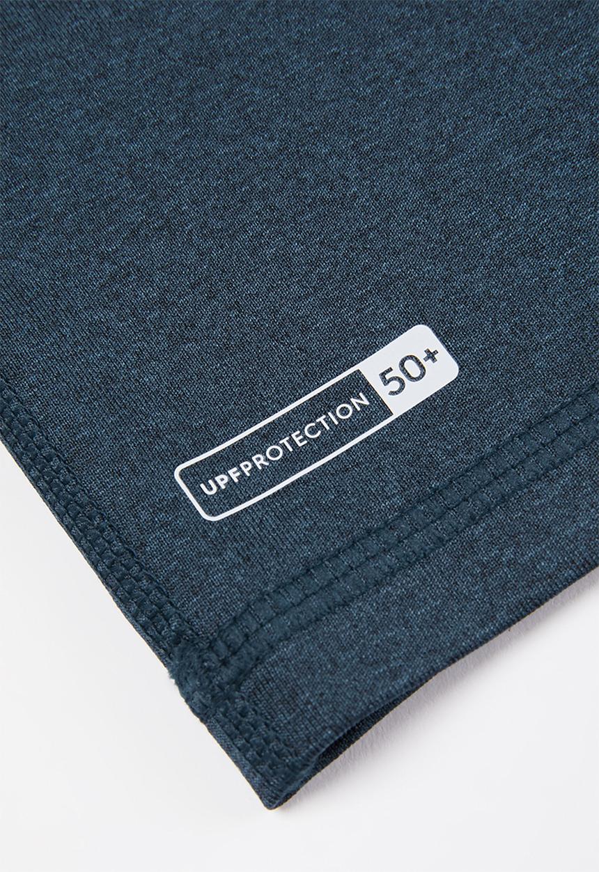 Quiksilver - All time short sleeve rash vest - navy