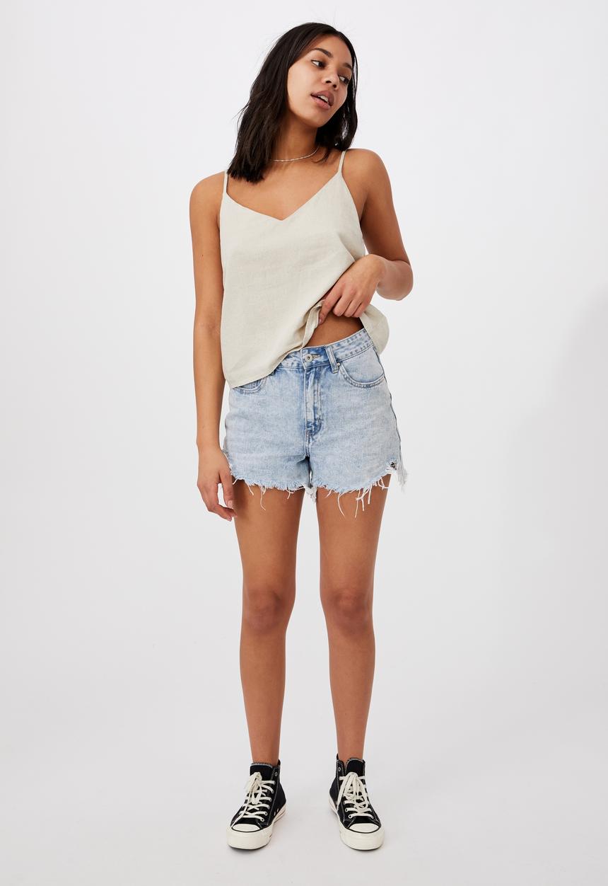 Cotton On - Amy V-neck cami - fawn