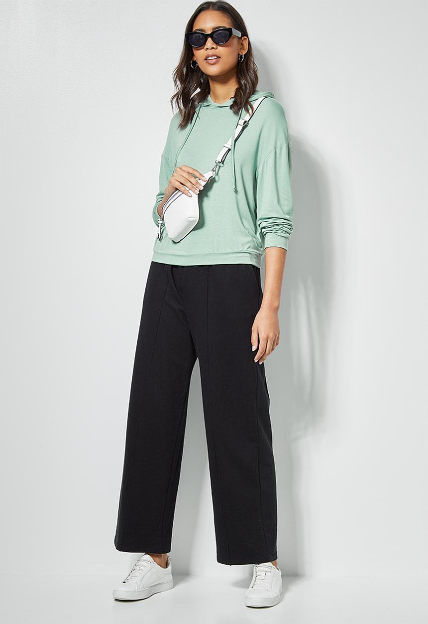 Superbalist - Soft lightweight hoodie - sage