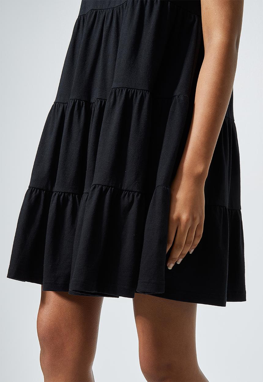Superbalist - Knit babydoll dress - black