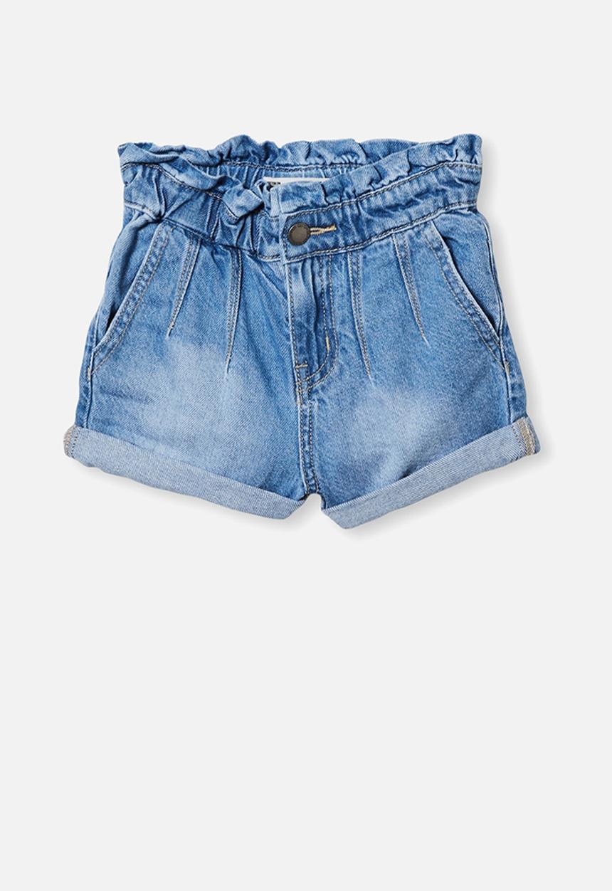 Cotton On - Peta paperbag short - weekend wash