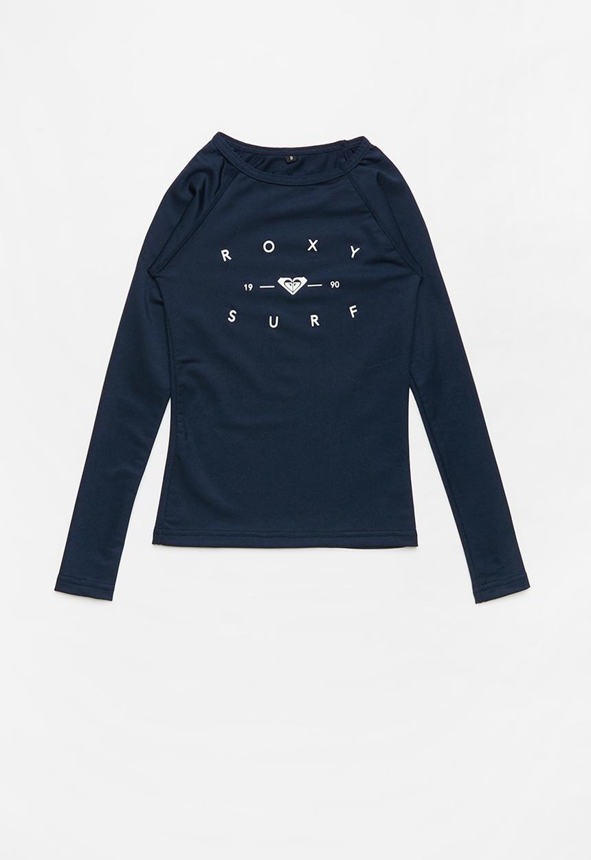 Roxy - Stars don’t shine long sleeve rashvest - navy