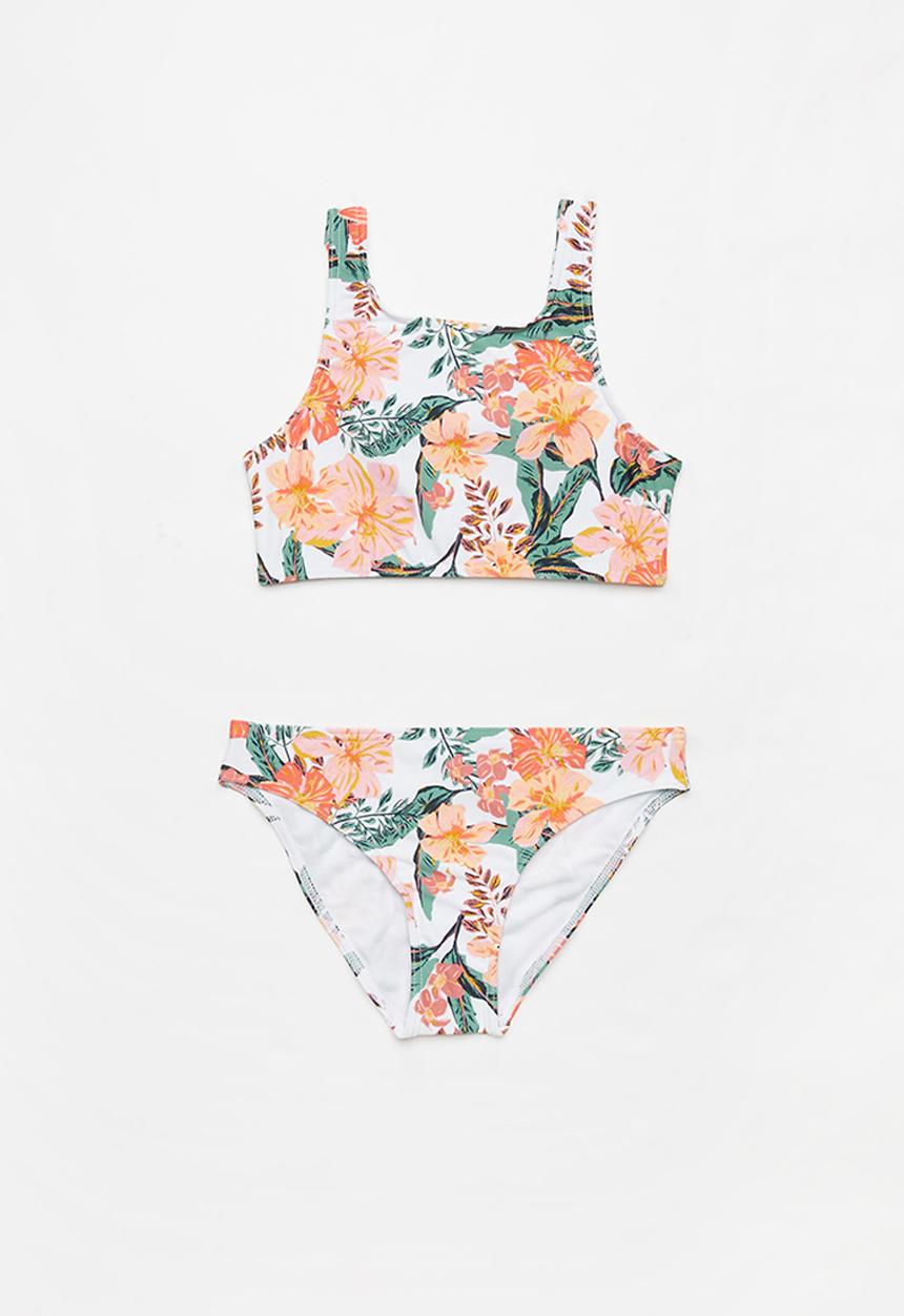 Roxy - Love is big crop top set - multi 