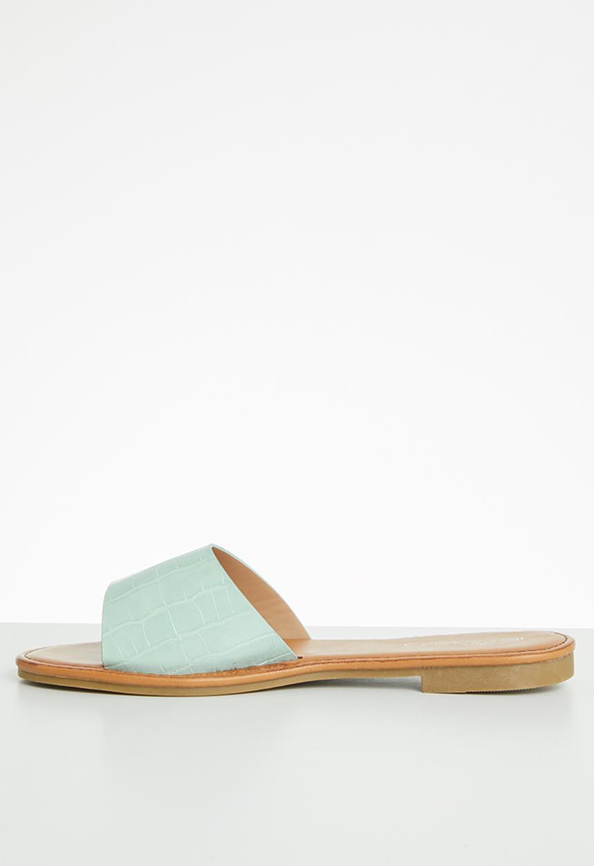 Miss Black - Lowri slide - blue