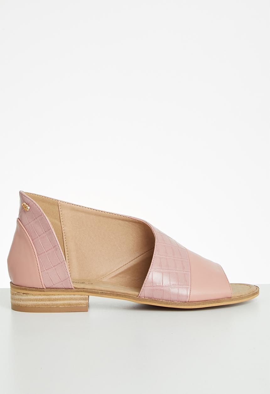 Miss Black - Micah 4 peep-toe - pink