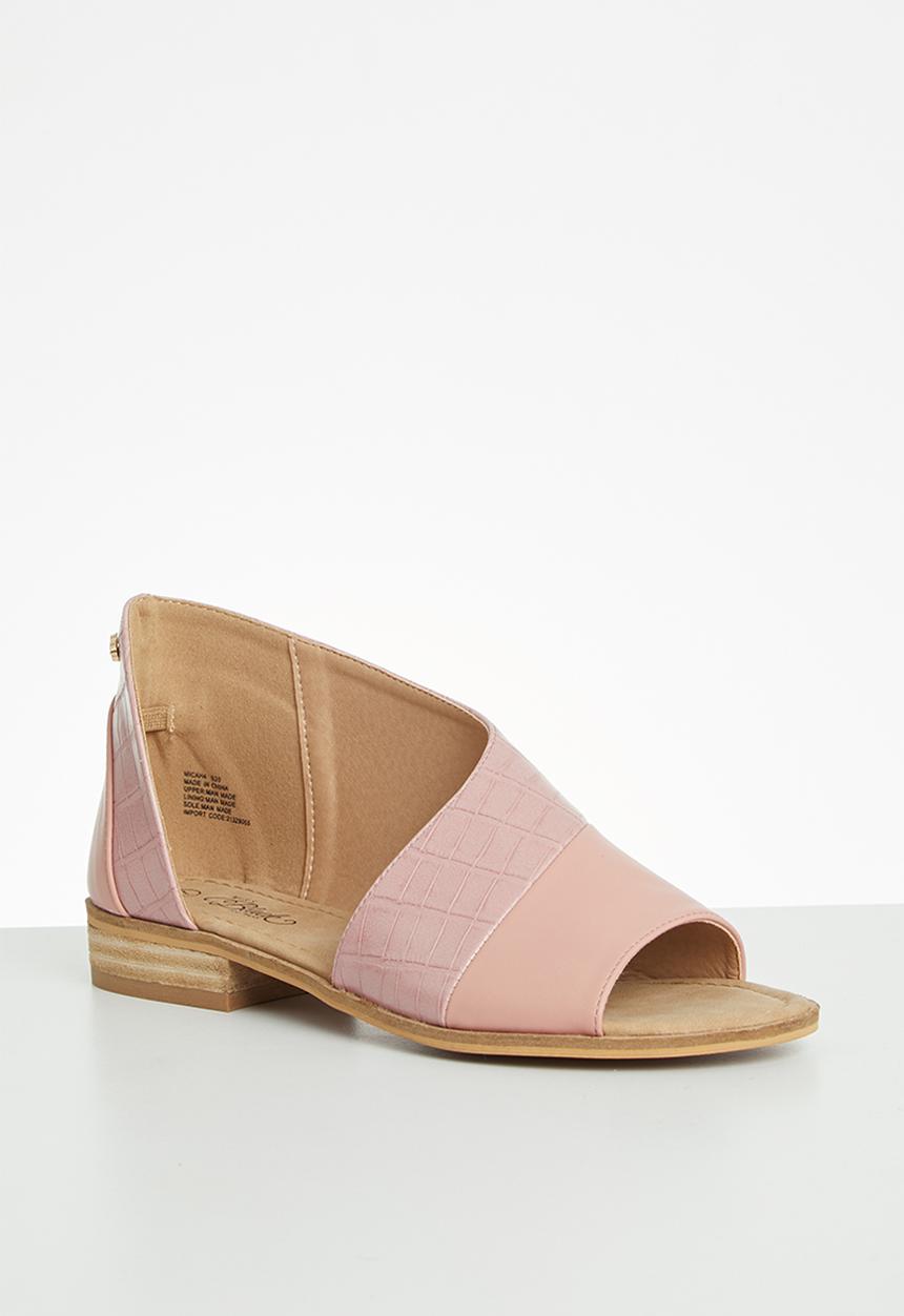 Miss Black - Micah 4 peep-toe - pink