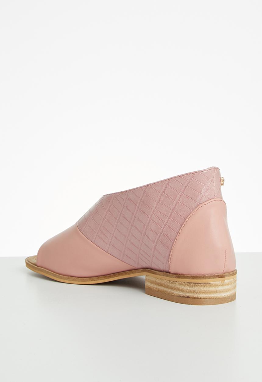 Miss Black - Micah 4 peep-toe - pink
