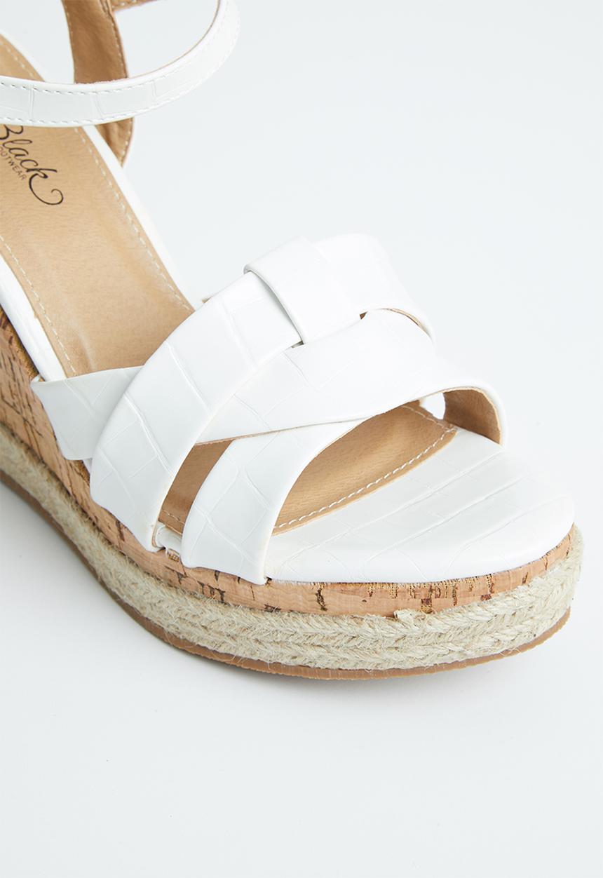 Miss Black - Herza wedge - white