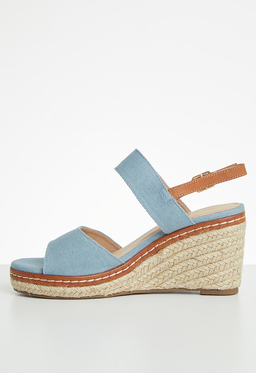 Miss Black - Himara wedge - blue 