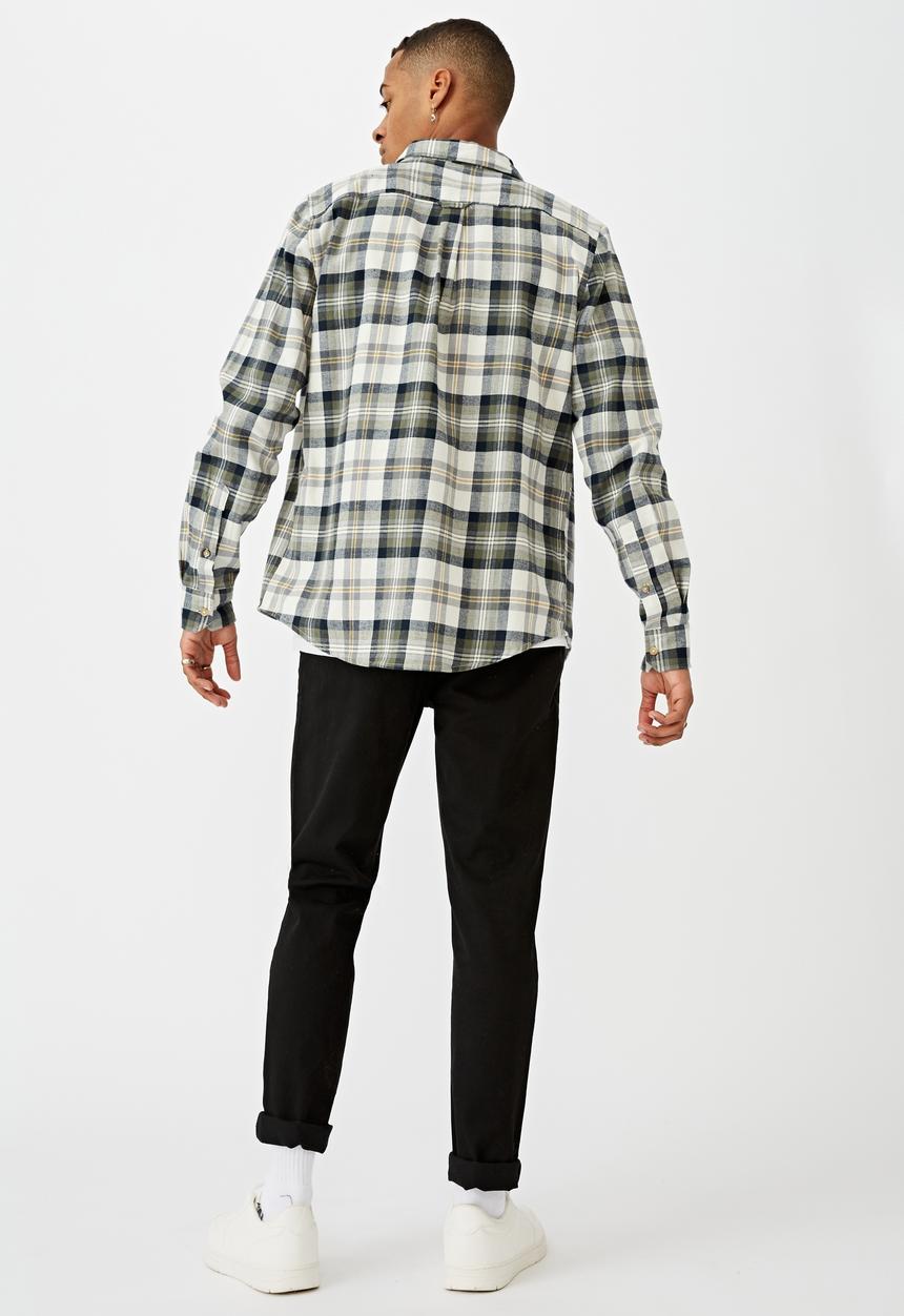 Cotton On - Skinny stretch chino - black