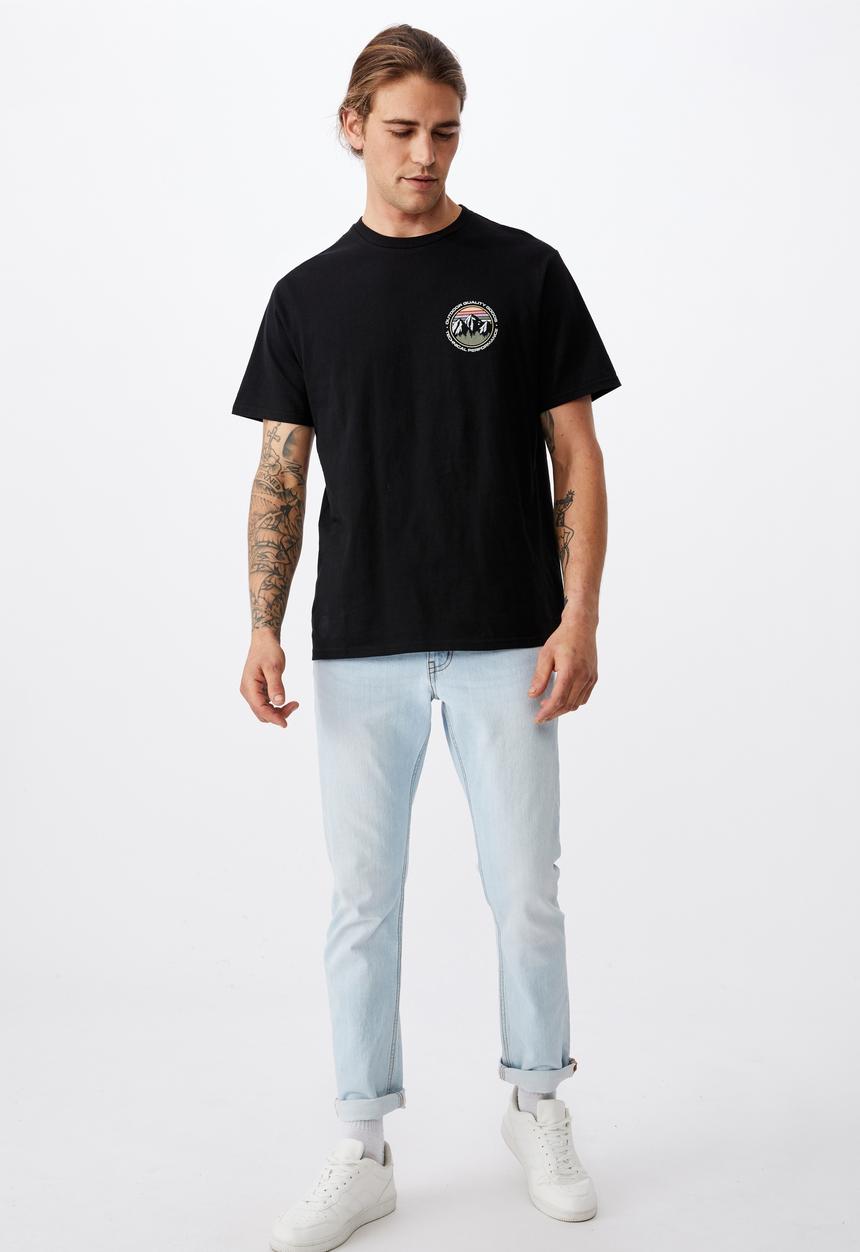 Cotton On - Tbar souvenir T-shirt - black