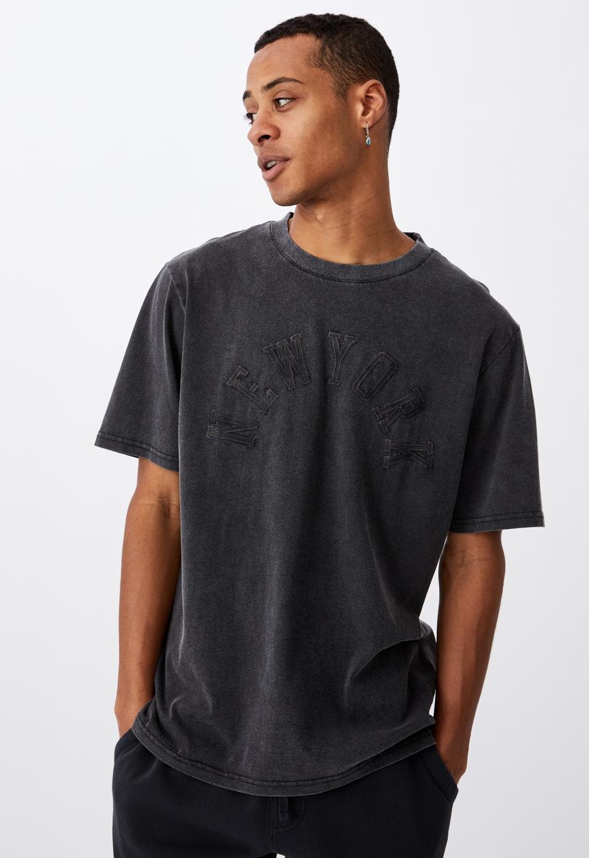 Cotton On - Bondi tee - washed black