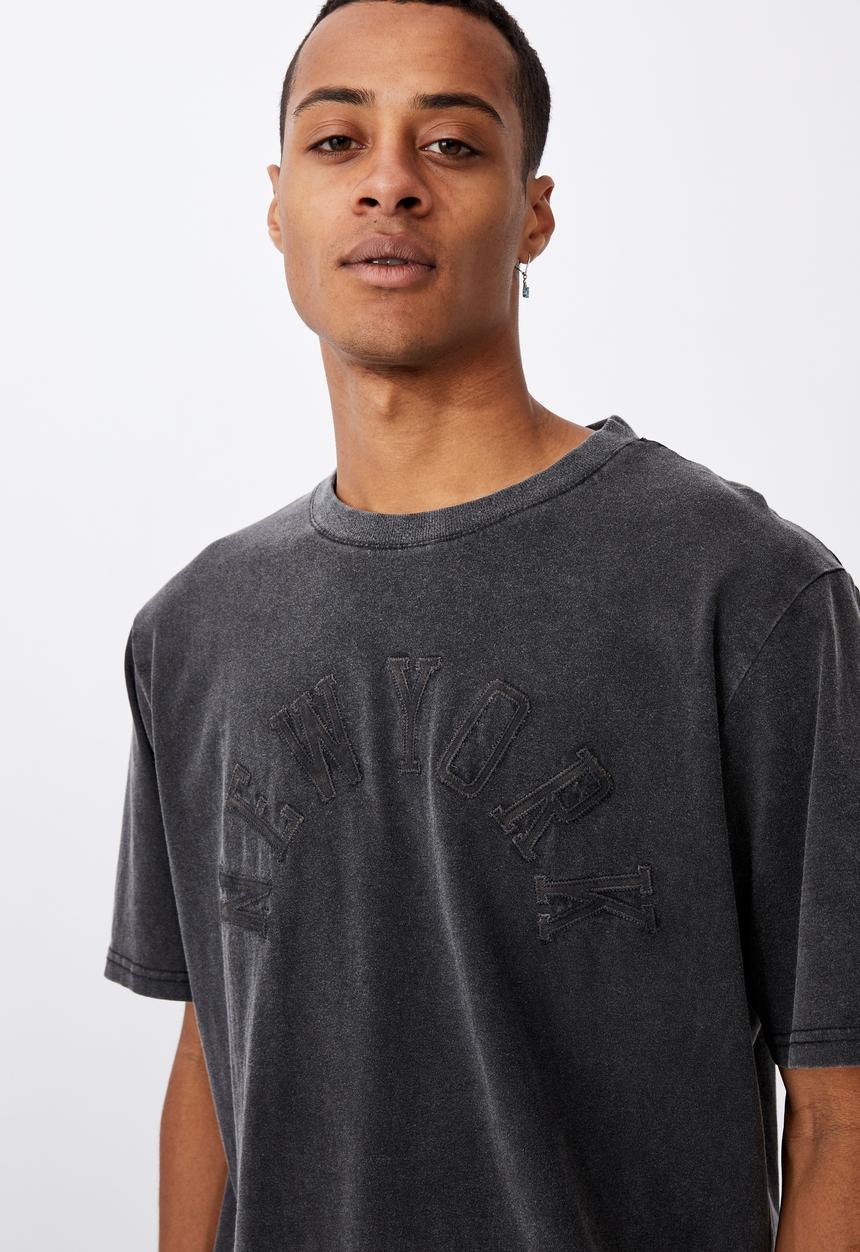 Cotton On - Bondi tee - washed black