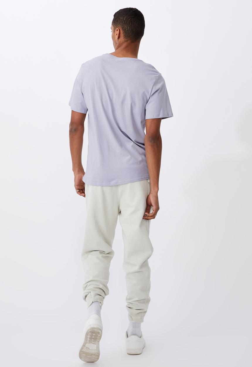 Cotton On - Essential crew T-shirt - purple dust