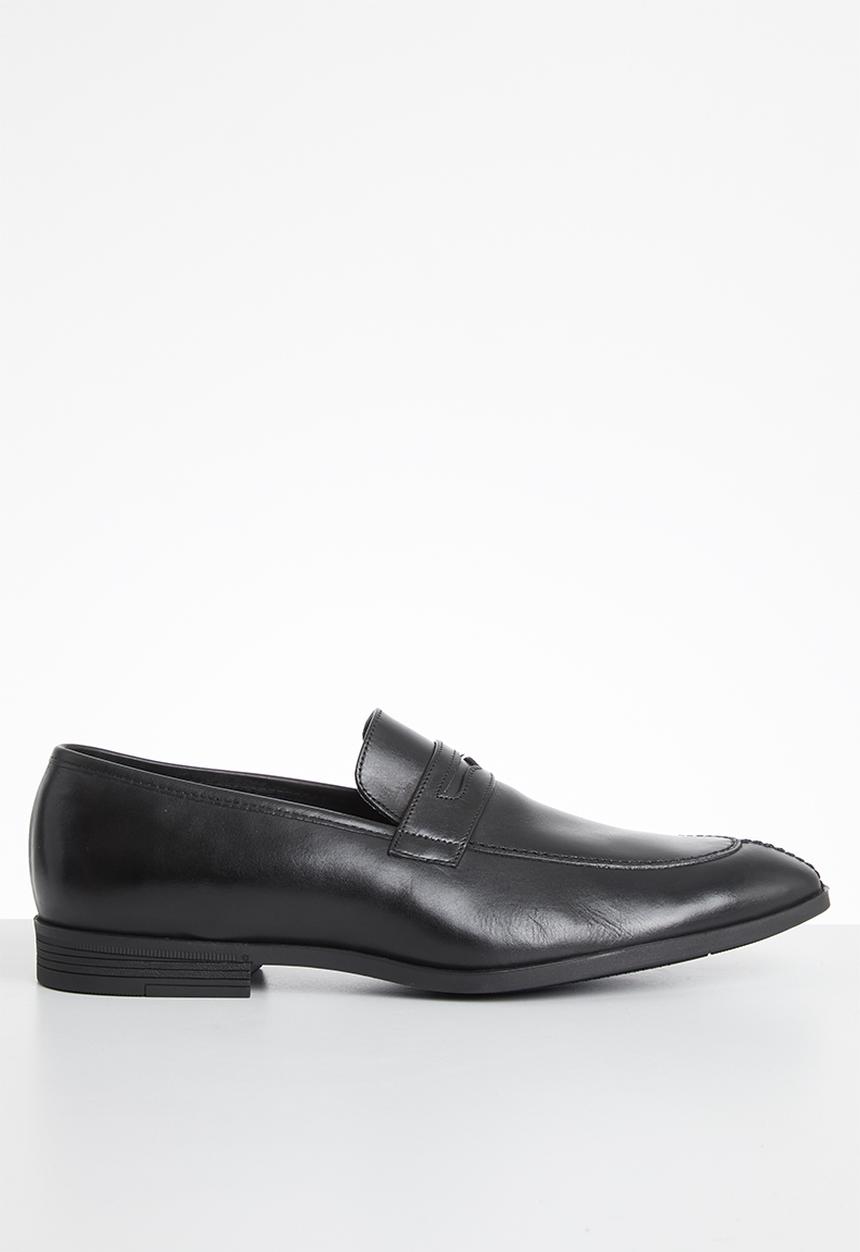 John Drake - Penny slip-on - black