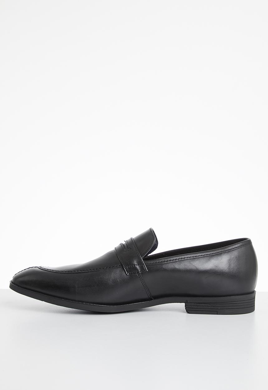John Drake - Penny slip-on - black