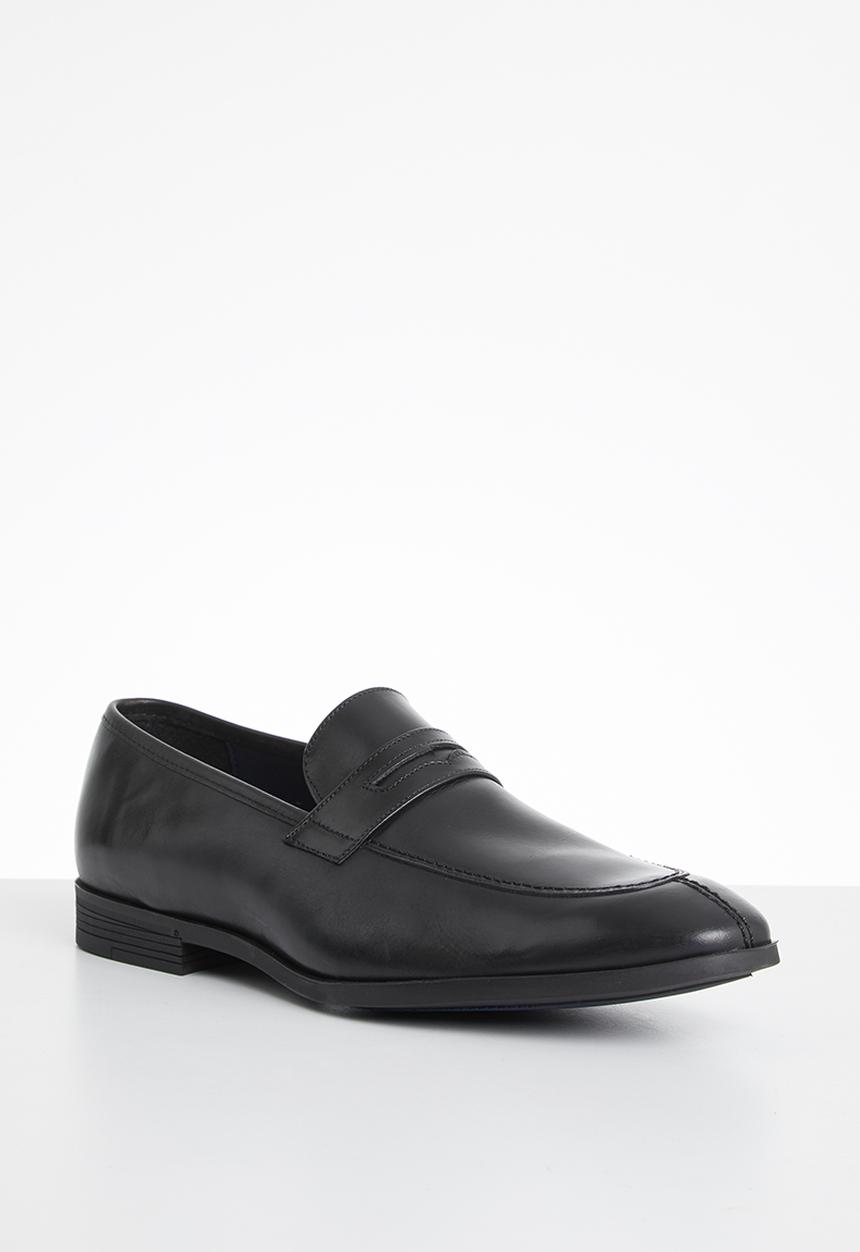 John Drake - Penny slip-on - black