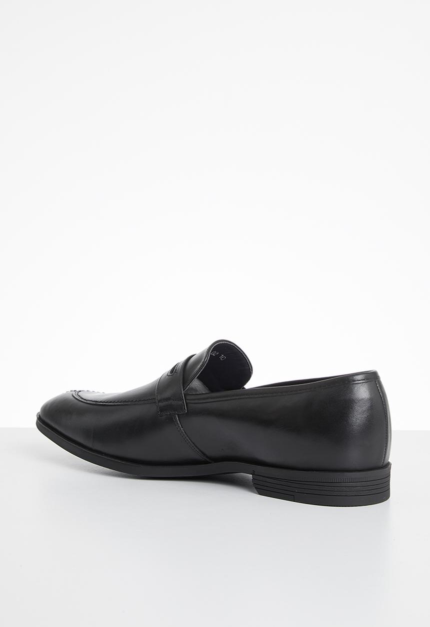 John Drake - Penny slip-on - black