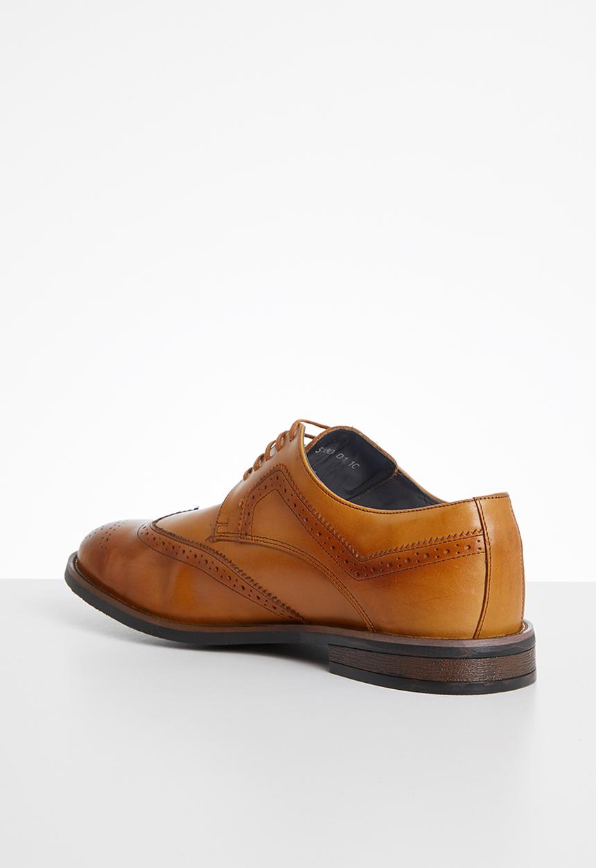 John Drake - Derby brogue - dark tan