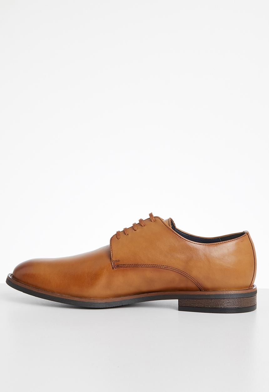 John Drake - Derby lace up - dark tan