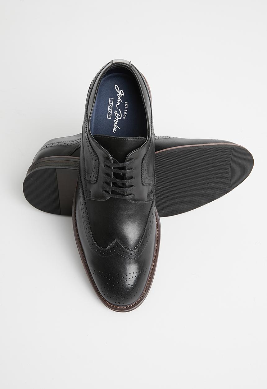 John Drake - Derby brogue - black
