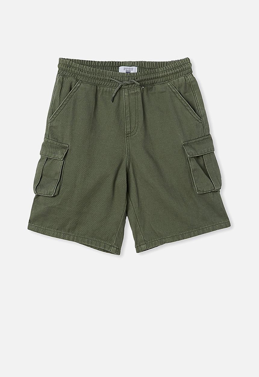 Free by Cotton On - Charlie cargo short - green