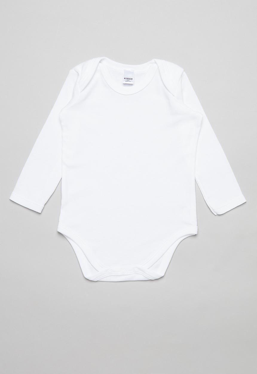 Pop Candy - 2 Pack long sleeve body vest - blue & white