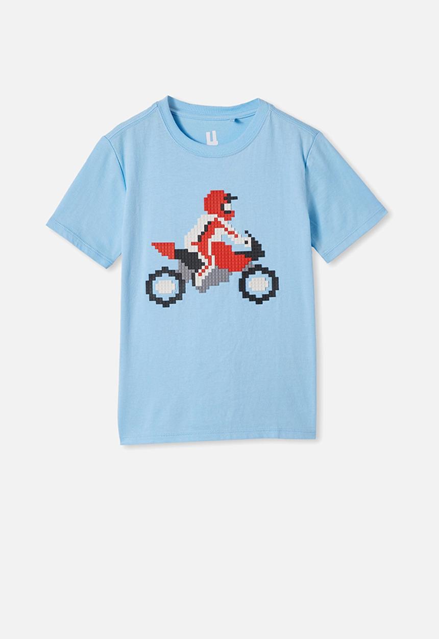 Cotton On - Downtown short sleeve tee - blue