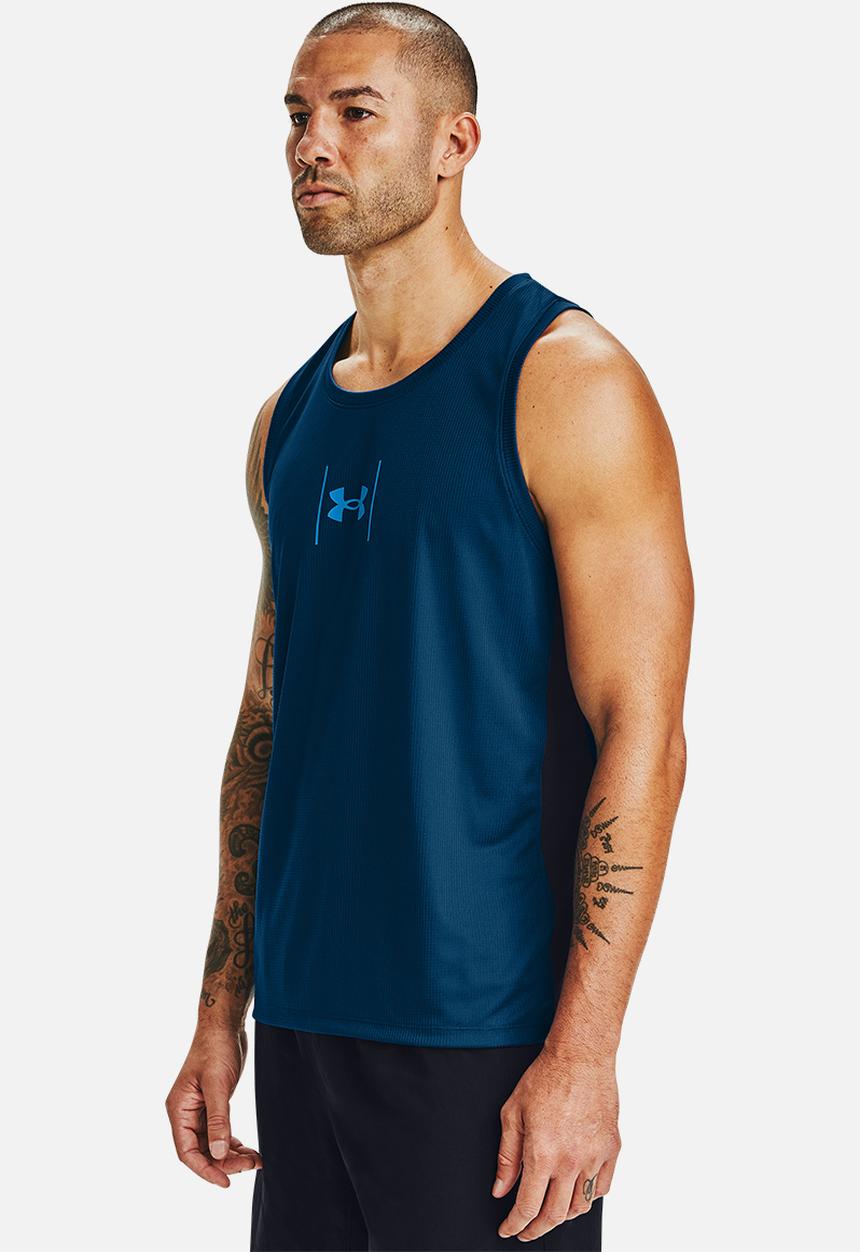 Under Armour - UA speed stride shock singlet - blue