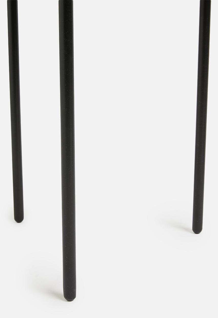 Sixth Floor - Juniper side tables - brown & white
