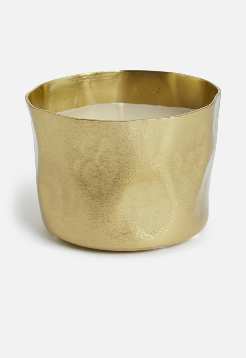 Sixth Floor - Flim candle - gold