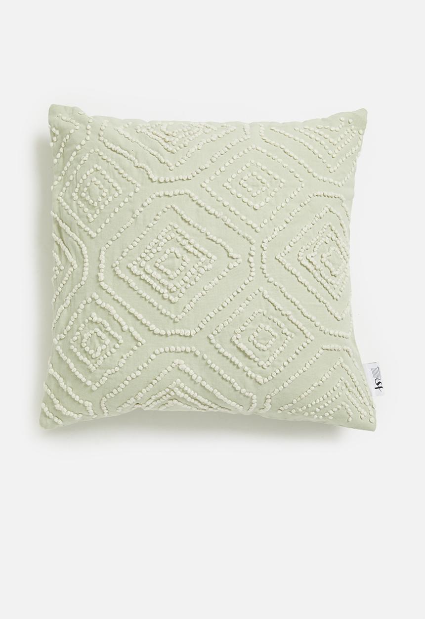 Sixth Floor - Aurel cushion cover - sea foam