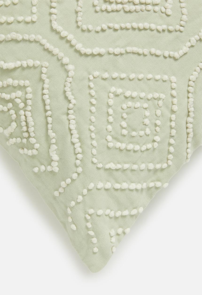 Sixth Floor - Aurel cushion cover - sea foam