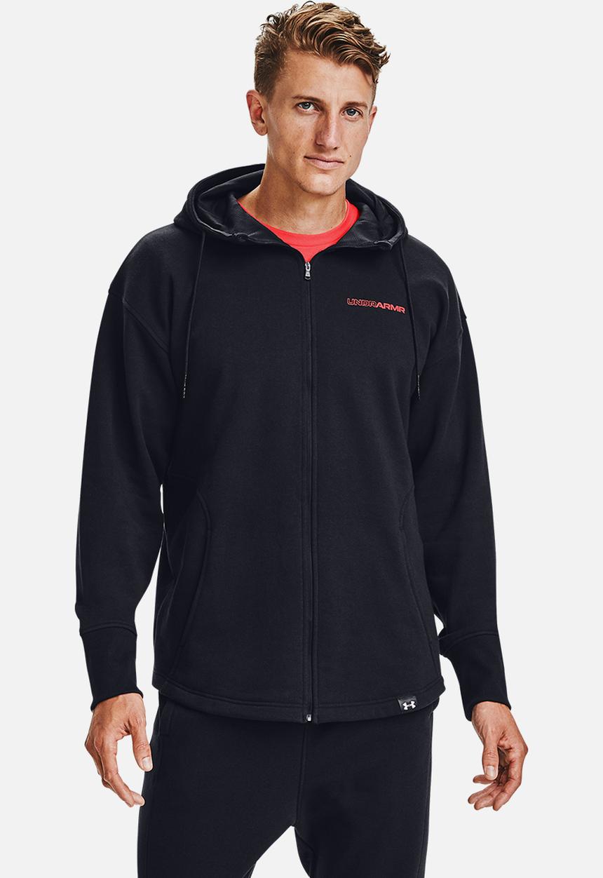 Under Armour - Ua s5 fleece full zip - black