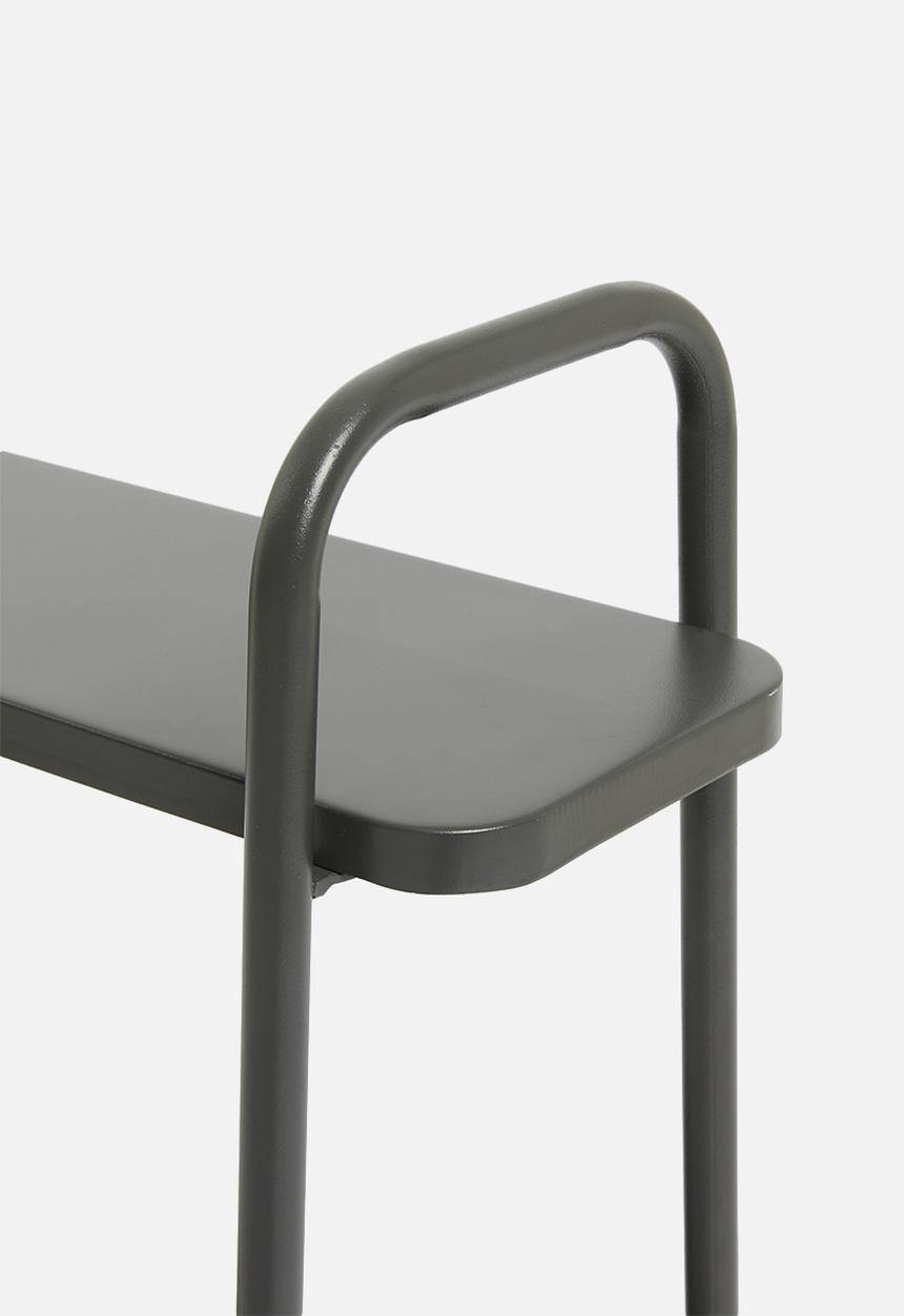 H&S - Rectangular plant rack - dark grey