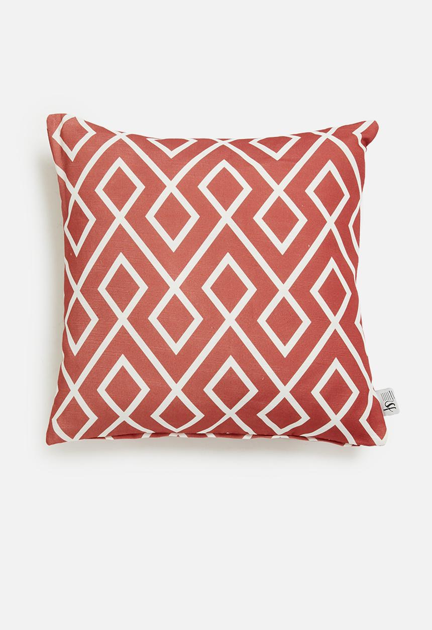 Sixth Floor - Gem cushion cover - clay