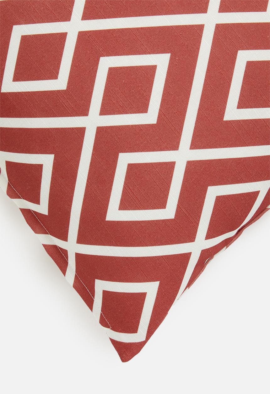 Sixth Floor - Gem cushion cover - clay