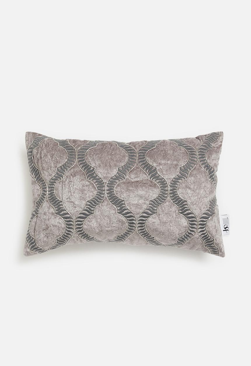 Sixth Floor - Lux cushion cover - grey