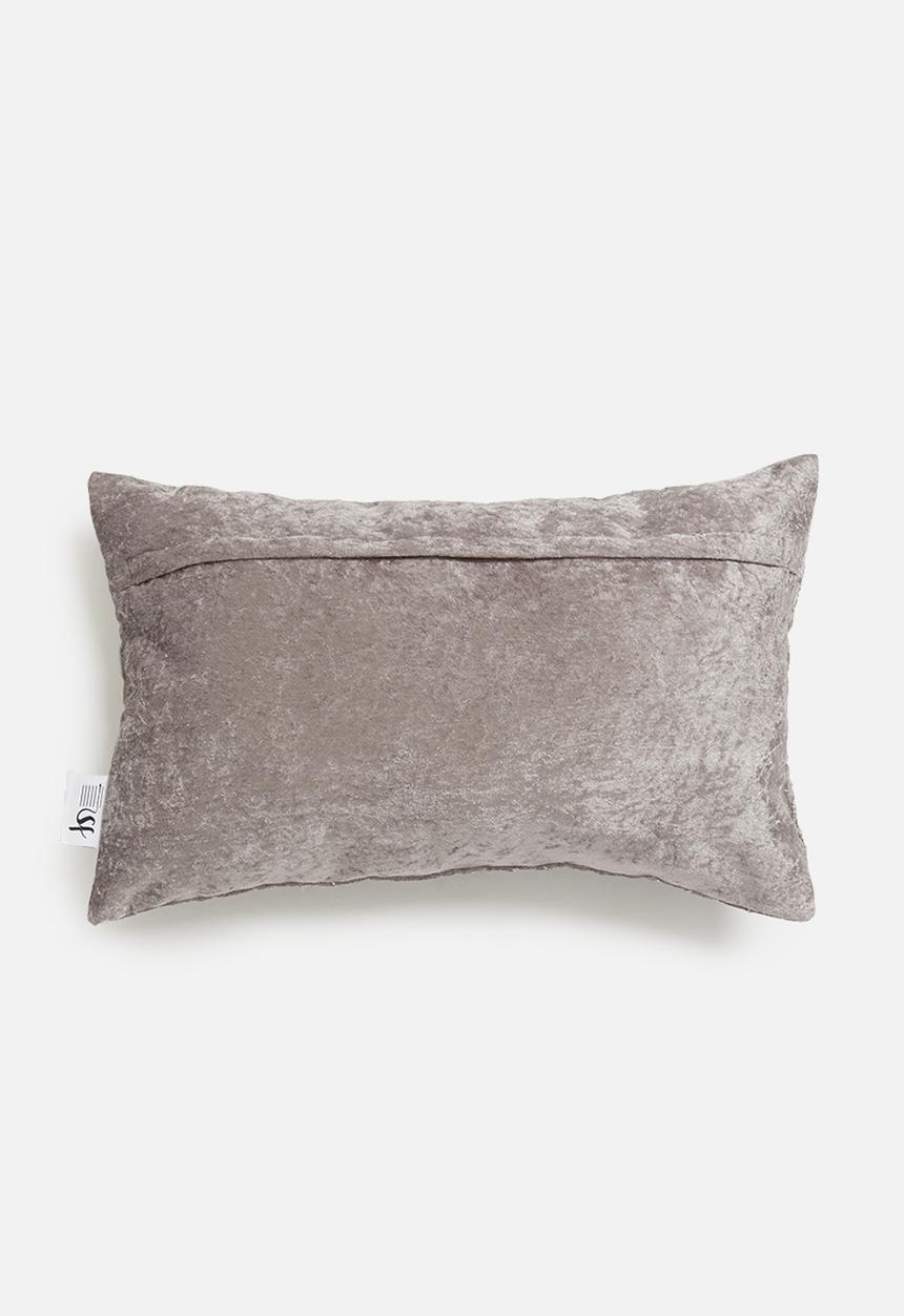 Sixth Floor - Lux cushion cover - grey