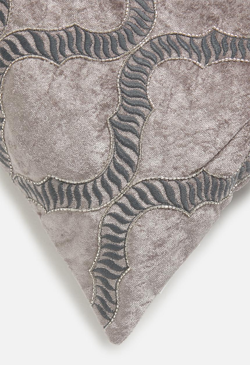 Sixth Floor - Lux cushion cover - grey