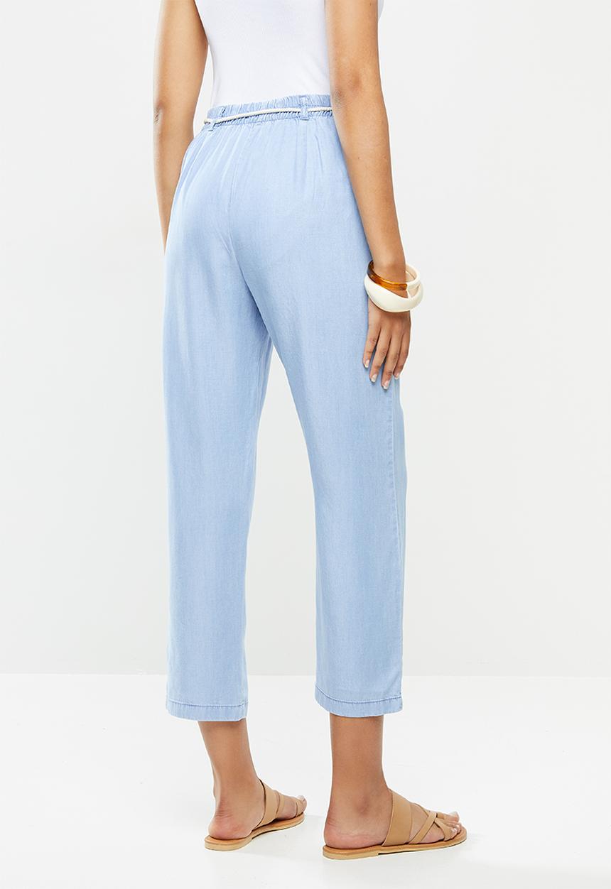 MANGO - Trousers bowie - blue