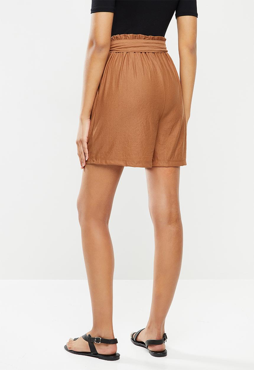 MANGO - Shorts diamante - brown