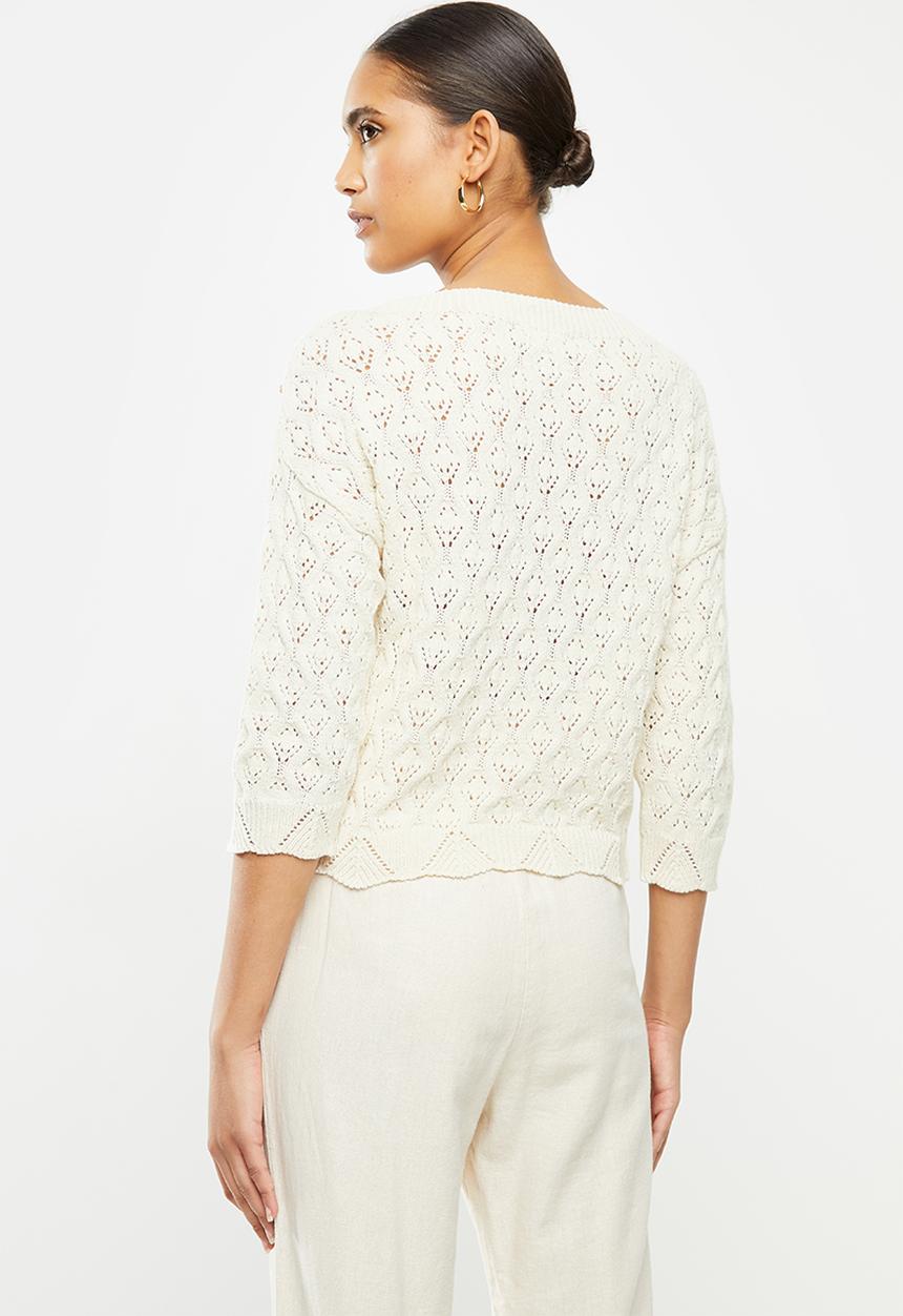 MANGO - Blouse balun - neutral