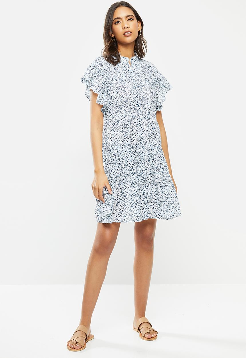 MANGO - Dress cecilia - blue 
